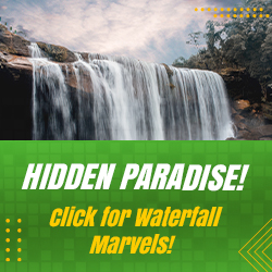 A square ads image of Wapta Falls with a size of 250x250 pixels that is clickable.